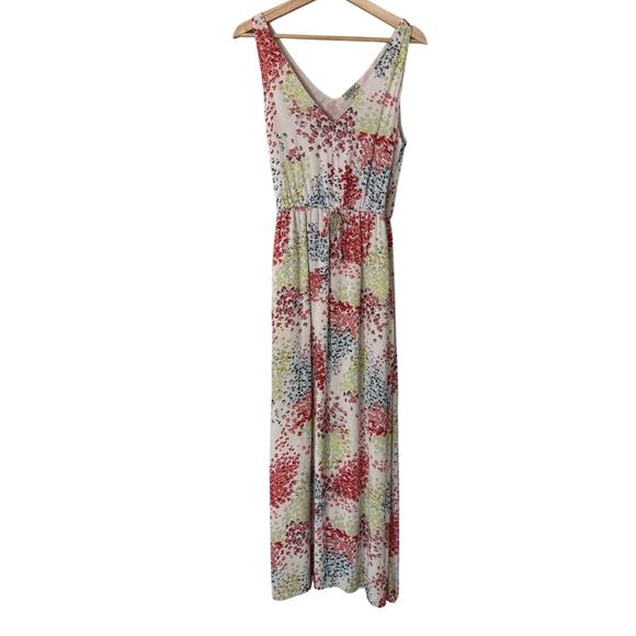 Lucky Brand V-Neck Sleeveless Maxi‎ Dress Size Small - Picture 1 of 8